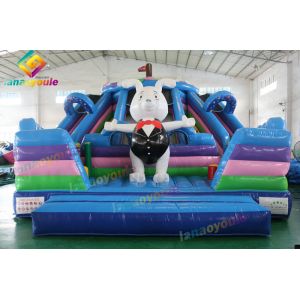 High Security Circus Inflatable Play Park / Bounce Inflatable Park