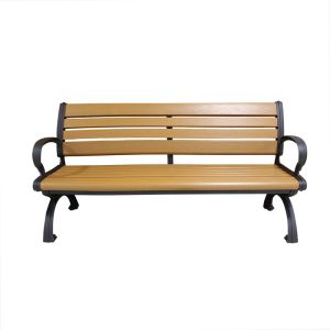 Customized WPC Wood Plastic Composite Bench Chair Waterproof