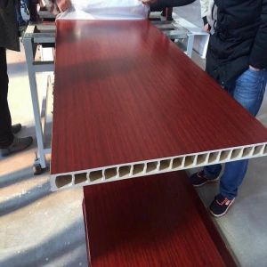 800mm WPC PVC Door Panel Production Line With Formaldehyde-Free Extrusion