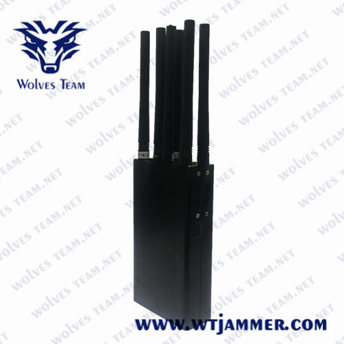 Quality 8 Antenna Wireless 30m 8W Handheld Signal Jammer wholesale