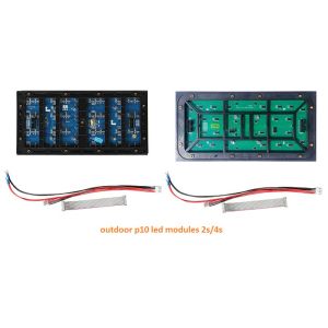 7500 CD/Sqm IP65 SMD3535 RGB P10 Led Display Module