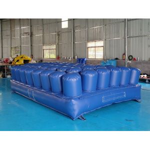 Commercial 0.55mm PVC Tarpaulin Inflatable Sport Game Inflatable Obstacle Course