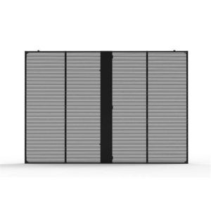 60% Transparency Ultra Clear Indoor LED Display Panel 800cd Grille Screen with