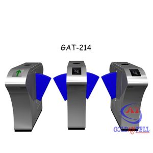 CE Approved Flap Barrier Gate With IR Sentor Function To Prevent Pinch /