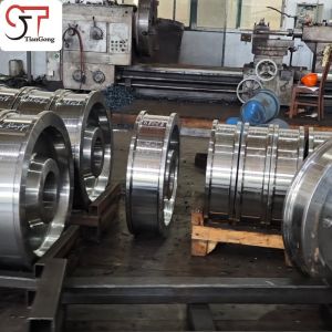 42CrMo Forged Wheels for Gantry Cranes and Heavy Port Handling Equipment