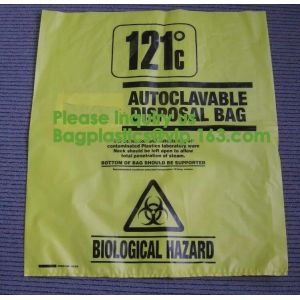 China Cytotoxic Bio Hazard biological waste orange science, Bio-Hazard Trash Bag, Polypropylene Bio Hazard Bags & Autoclavable on sale