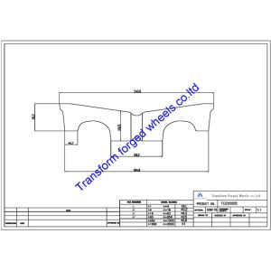 Cheap TC200005 20 inch forged center disk blanks for sale