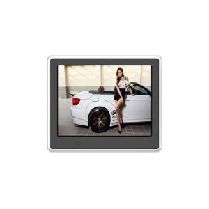 IPS Screen 8 Inch Digital Photo Frame with Battery and Different Memory Options