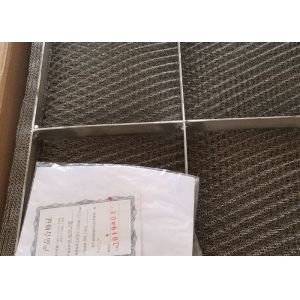 Wire Mesh Demister Mist Eliminator 100mm 150mm Thickness