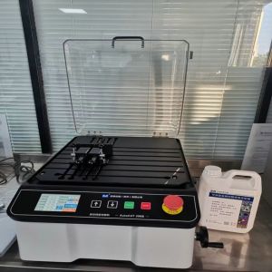 Lab Small Manual Automatic Integrated Precision Metallographic Cutting Machine