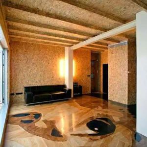 9 Mm / 18 Mm / 25 Mm Osb Oriented Strand Board Melamine Chipboard 6mm Particle