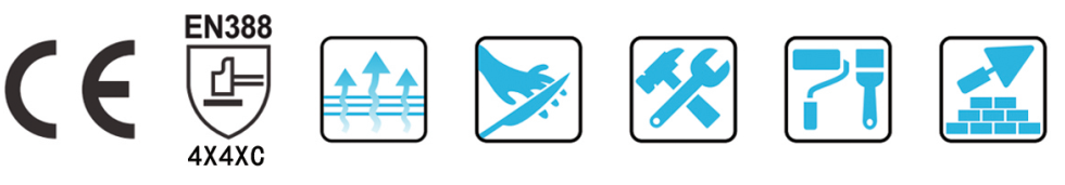 Seamless Aramid Liner 7 Gauge Heat Resistant Gloves