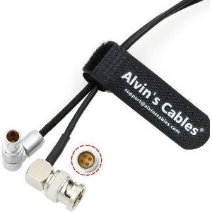 Combination Power Cable For Zacuto Kameleon Pro EVF Rotatable 4 Pin To D - Tap