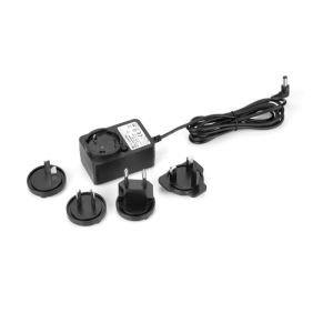 Portable Black Solar AC DC Power Adapter Universal FC/SC/ST Connector Lightweigh