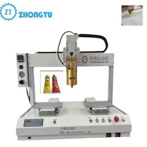 China 110V-220V Zhongtu Automatic Glue Injection Machine with ±0.01ml Dispensing Accuracy and Easy Operation on sale