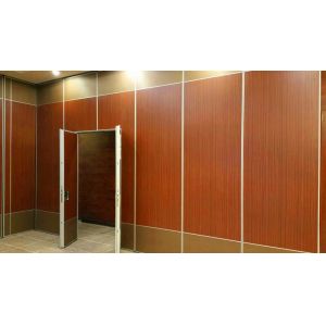 Modern Acoustic Movable Wall Panels 800mm Width / Sliding Folding Partition