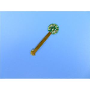Multilayer Rigid Flexible PCB 3 Layer FPC Polyimide at 1.0mm Thick with