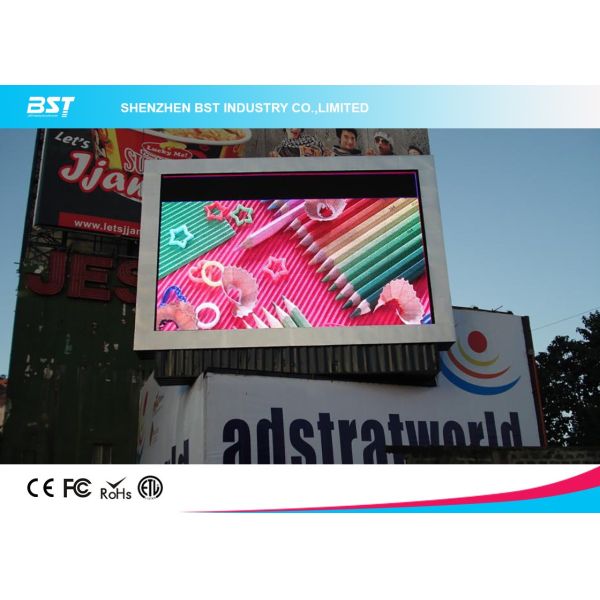 High Refresh Rate 6mm Pixel Pitch Full Color Outdoor LED Display for Dynamic