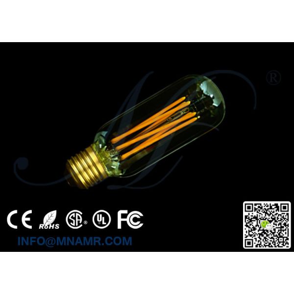 2W 4W 6W LED Filament Type Edison Bulb 2200K Warm Glow Dimmable Amber Tinted T45 Tubular 40 Watt Equal 2W 4W 6W LED Filament Type Edison Bulb 2200K Warm Glow Dimmable Amber Tinted T45 Tubular 40 Watt Equal