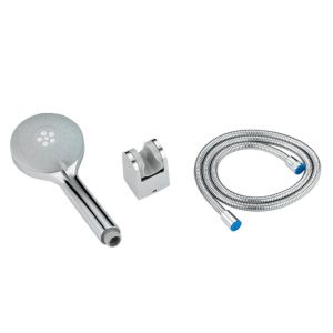 Clear Impurities W10cm Bathroom Handheld Shower ABS TPR chrome