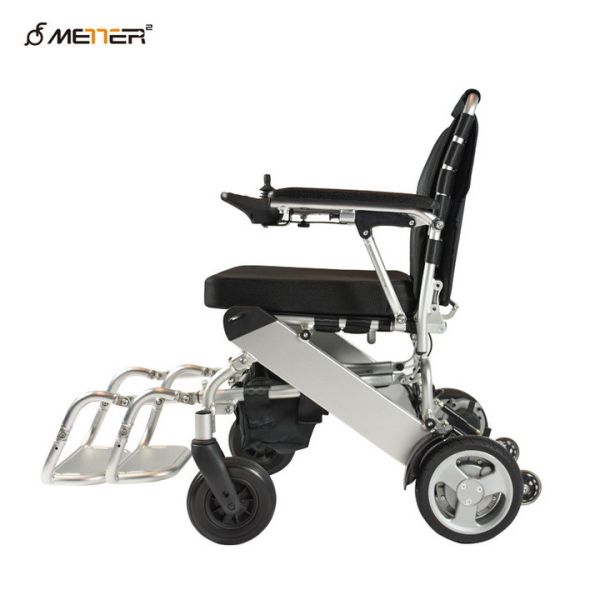 Quality 6km/h Handicapped Folding Lightweight Portable Wheelchair wholesale