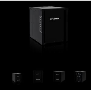 220V Stage Fogging Machine Vertical U Flamer CCC Certificate