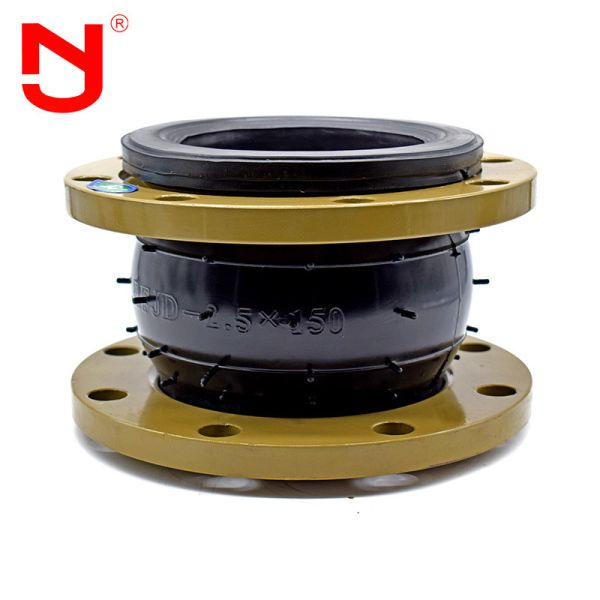 Quality 6 "PN25 single ball flexible rubber expansion joint directly supplied by high quality manufacturer wholesale