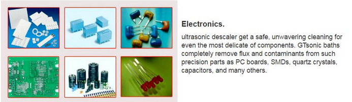 40Khz Frequency Ultrasonic Pcb Cleaner , Mechanical Ultrasonic Cleaner Power 900W