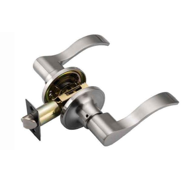 Quality CP MB ORB PB AB SS Finish Tubular Lever Lock with Changeable Square Corner 25x57mm Faceplate wholesale