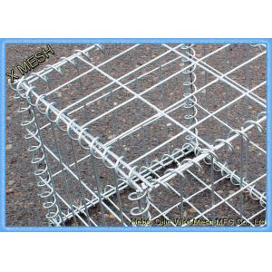 China Hot Galvanized Welded Gabion Baskets with 3.0mm Wire Diameter and 75 × 75 Mesh Open for Retaining Wall on sale