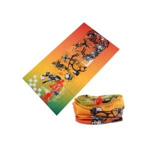 Seamless Connect Kids Headwear Soft Touch Custom Logo Printed Good Flexibility