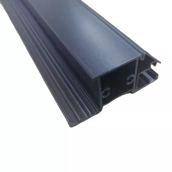 Anodized 6063 Black Aluminium Window System Set For Casement Supporting Match