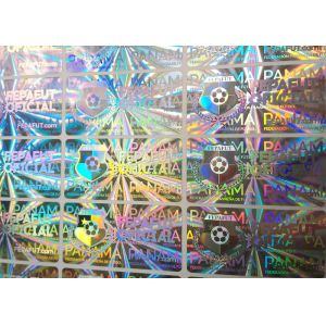 One Time Use 3D Laser Holographic Labels