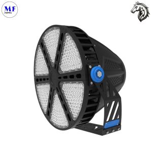500W-1200W LED Flood Light With IP66 Waterproof High Power DALI For Stadium