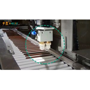 Pen Barrels Automatic Hot Stamping Machine 60 pcs / min 6Kw