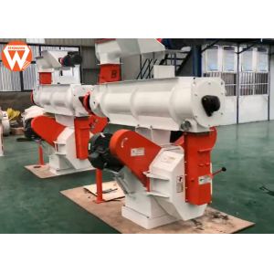 Single Layer Conditioner Poultry Feed Pellet Making Machine 1.5 - 2.5t/H