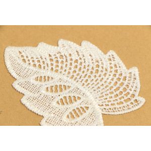 Ivory Bridal Lace Appliques 90mm Width Multipattern Multiusage