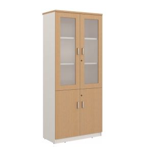 File Cabinet Office Furniture Wood File Cabinet With Glass Door