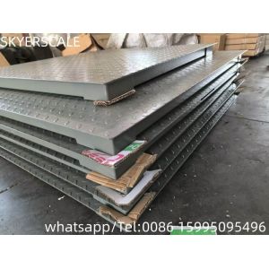 1.5x1.5m Electronic Floor Scale Platform Industrial Scale With A12E Indicator