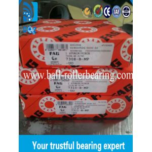 Chrome Steel Angular Contact Ball Bearings Z2V2 Z3V3 Vibration 7308-B-MP