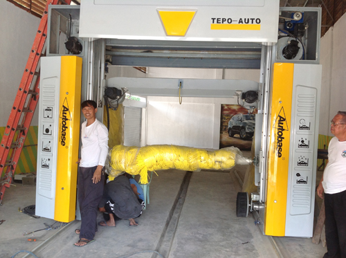 Automatic car washer systems & security & stability
