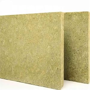 High Temperature Resistant 500C Insulated Rock Wool Board Modern Square Design