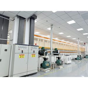 Fully Automatic Roll Flute Paper Thermal Film Sheet Hot Press Dry Solar Module