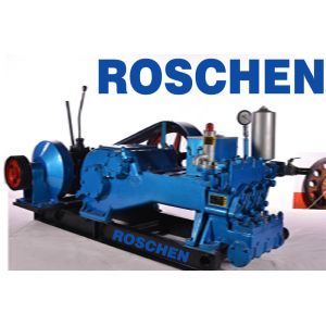 Horizontal Triplex Piston Mud Pump For Mud , Grout And Cement Flushing