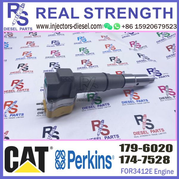 Construction Machinery Parts Diesel 3412E Engine Fuel Injector 174-7528 20R-4148 179-6020