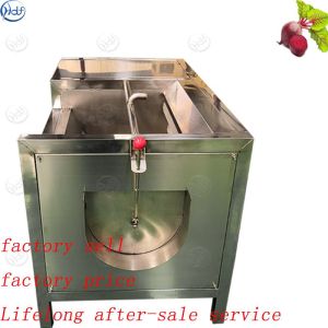 High Output Commercial Potato Peeler , Roofy Vegetable Ginger Turmeric Peeling