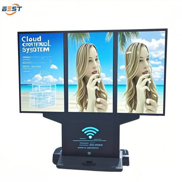 Quality Outdoor multi-screen split media player display, with compatibility for Android Windows Linux. wholesale