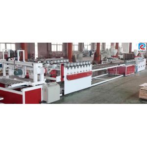 CE UL CSA Plastic WPC Foam Board Machine , WPC Foam Board Production Line
