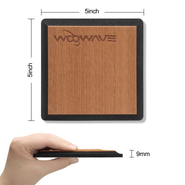 5'*5' Brown WOOWAVE Waterproof Fishhook pad EVA Rubber Foam Anti-Slip Foam Pads Mat