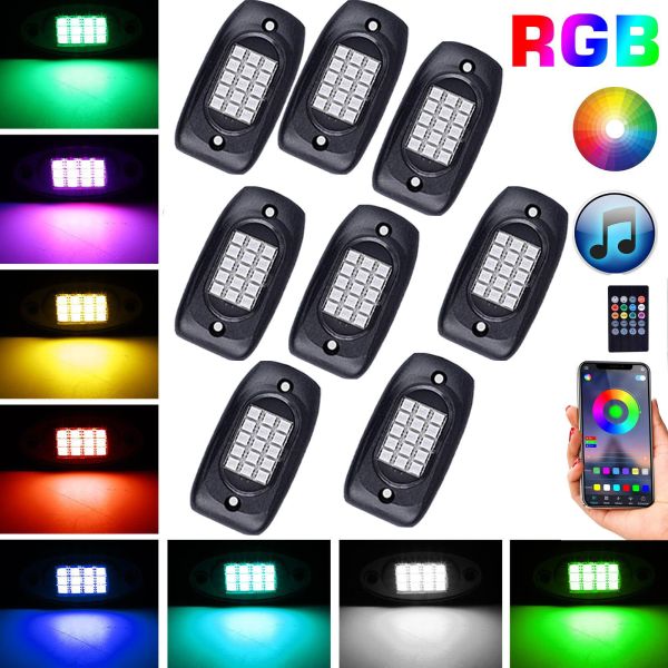 Quality Lightweight Wireless Rock Lights With Remote Control Multiscene wholesale